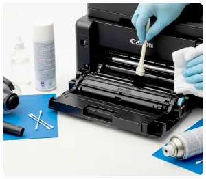 Manutenção impressora canon