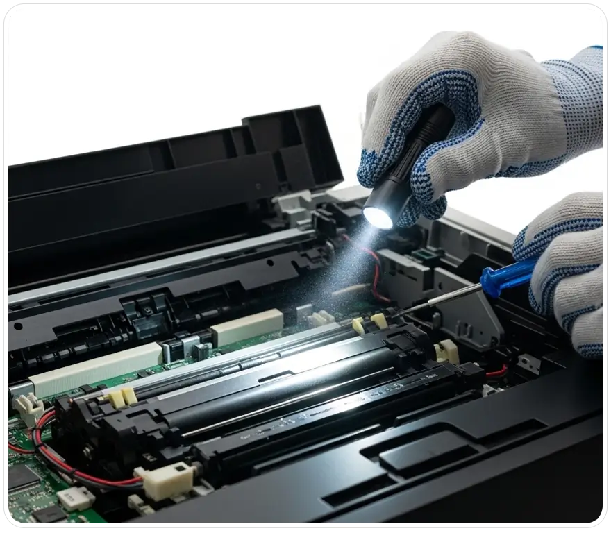 Conserto impressora laser